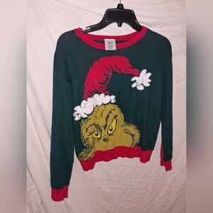 Green and Red Grinch Sweater